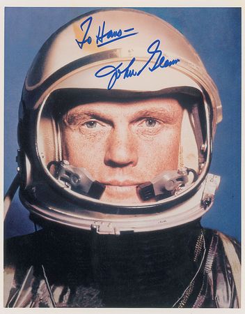 Lot #691 John Glenn Signed Photographs - Image 2