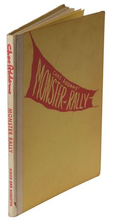 Lot #746 Charles Addams: Monster Rally, decorated with a great full-length sketch of Gomez Addams - Image 1