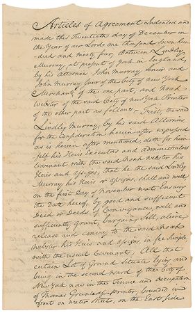 Lot #893 Noah Webster Signed Document - Image 4