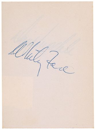 Lot #1421 Baseball: Vintage 1959 autograph book, including Mantle, Ford, and Drysdale - Image 2