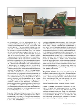 Lot #195 Ellsworth Bunker: The diplomatic years of Ellsworth Bunker,featuring his second Presidental Medal ofFreedom and the Saigon Embassy ceasefire flag - Image 20