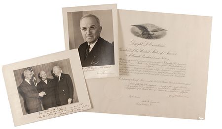 Lot #195 Ellsworth Bunker: The diplomatic years of Ellsworth Bunker,featuring his second Presidental Medal ofFreedom and the Saigon Embassy ceasefire flag - Image 4