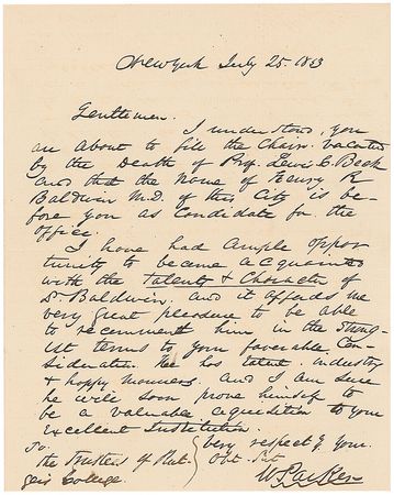 Lot #290 Willard Parker - Image 1