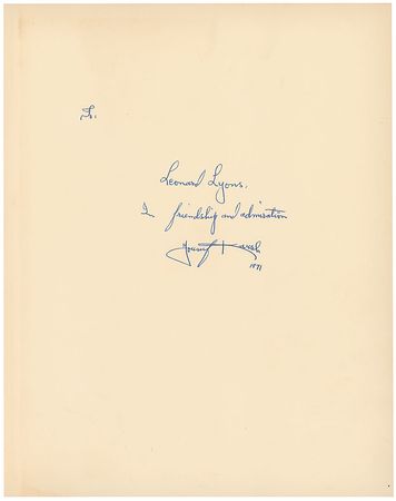 Lot #869 Yousuf Karsh - Image 1
