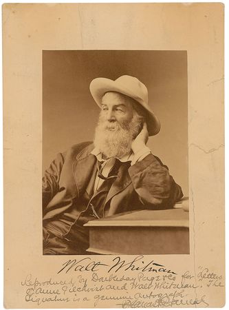 Lot #966 Walt Whitman - Image 1