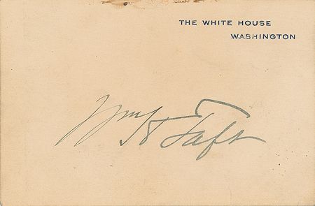 Lot #68 William H. Taft - Image 2