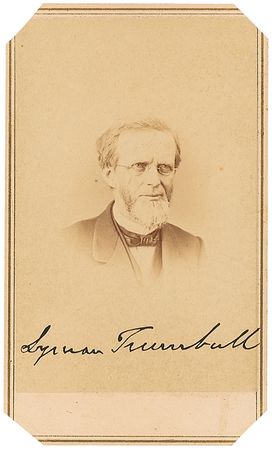 Lot #377 Lyman Trumbull - Image 1