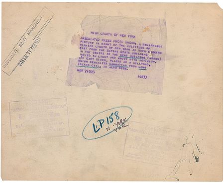 Lot #292 New York City: Night View - Image 2