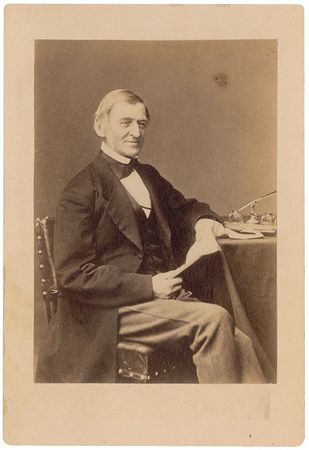 Lot #837 Ralph Waldo Emerson and John Greenleaf Whittier - Image 2