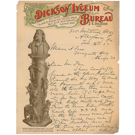 Lot #142 John W. ?Captain Jack? Crawford - Image 2