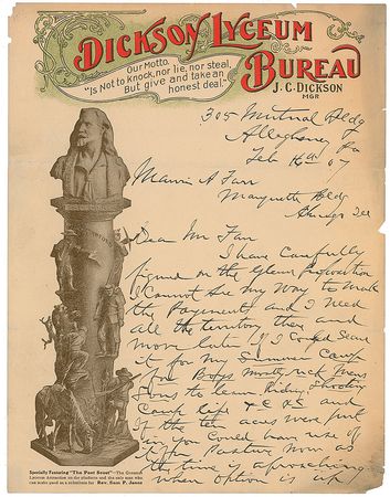 Lot #142 John W. ?Captain Jack? Crawford - Image 1