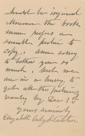 Lot #358 Elizabeth Cady Stanton - Image 1