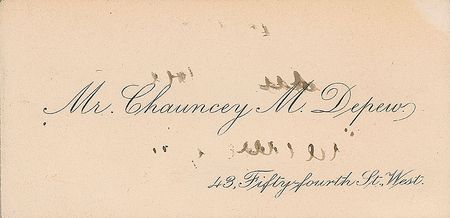 Lot #227 Chauncey Depew - Image 2