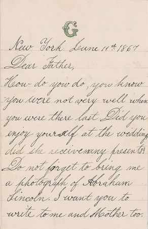 Lot #103 Mention of Lincoln - Image 1