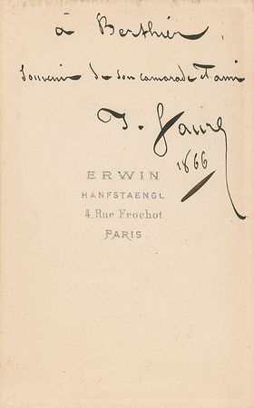 Lot #1007 Jean-Baptiste Faure - Image 3