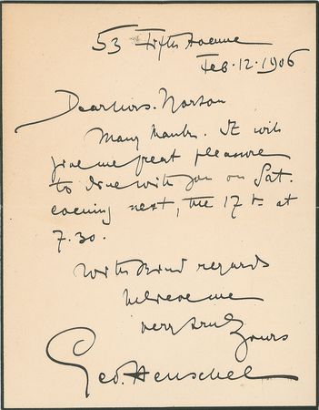 Lot #1017 Georg Henschel - Image 1