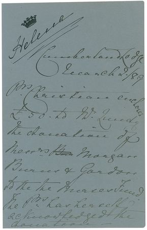 Lot #211 Helena of the UK - Image 1