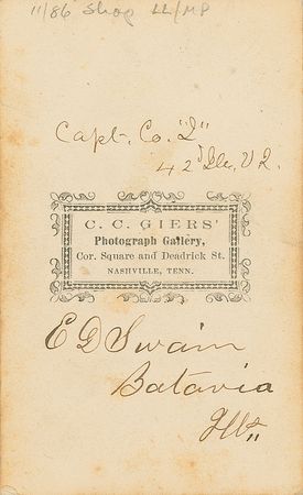 Lot #737 Edward D. Swain - Image 1