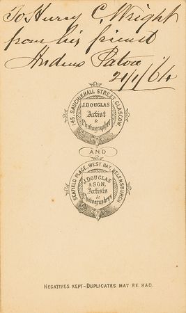 Lot #912 Andrew A. Paton - Image 1