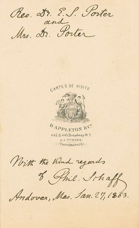 Lot #338 Philip Schaff - Image 1