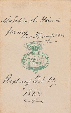 Lot #367 George Thompson - Image 1