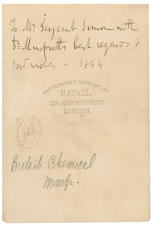 Lot #286 James Sheridan Muspratt - Image 1