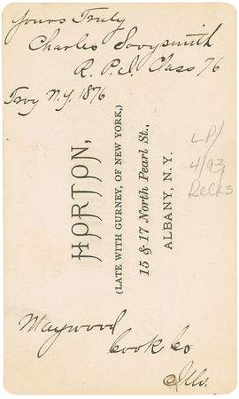 Lot #350 Charles Sooysmith - Image 1