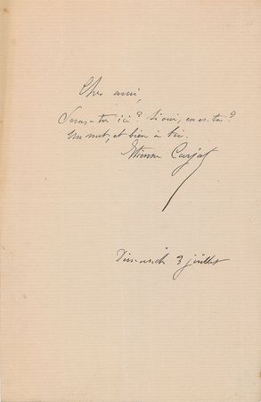 Lot #816 Etienne Carjat - Image 1