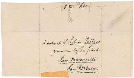 Lot #280 Samuel F. B. Morse - Image 1