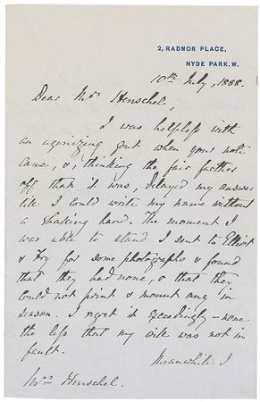 Lot #886 James Russell Lowell - Image 2