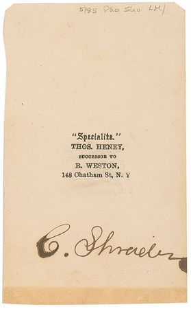Lot #707 Cornelius Schrader - Image 1