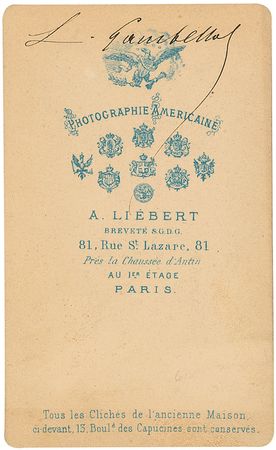 Lot #185 Leon Gambetta - Image 1