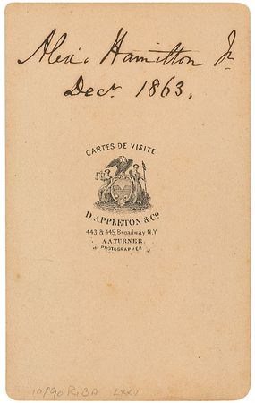 Lot #205 Alexander Hamilton, Jr - Image 1