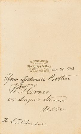 Lot #491 William T. Cross - Image 1