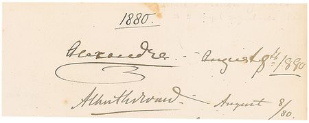 Lot #168 Edward VII and Alexandra - Image 2