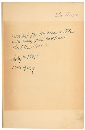 Lot #957 Carl Van Vechten - Image 1