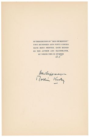 Lot #880 Walter Lippmann - Image 2