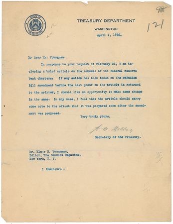 Lot #271 Andrew Mellon - Image 4