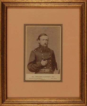 Lot #21 Benjamin Harrison - Image 1
