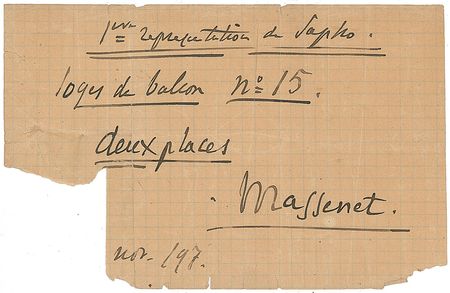 Lot #1044 Jules Massenet - Image 1