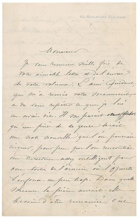 Lot #1033 Charles Lecocq - Image 2