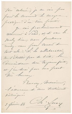 Lot #1033 Charles Lecocq - Image 5