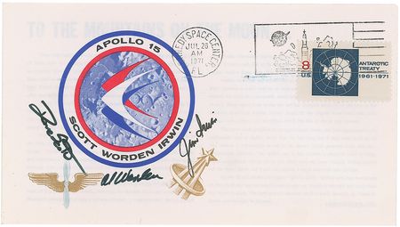 Lot #434 Apollo 15 Launch Day Cover - Image 2