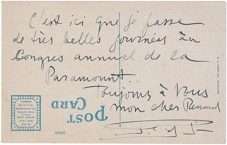 Lot #1078 Sergei Eisenstein Handwritten Letter Signed - Image 2