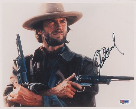 Lot #1171 Clint Eastwood Signed Photograph - Image 1