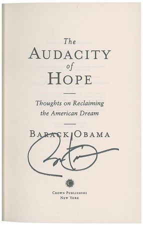 Lot #145 Barack Obama Book - Image 1