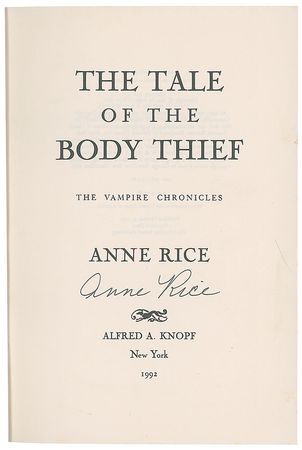 Lot #799 Anne Rice - Image 2