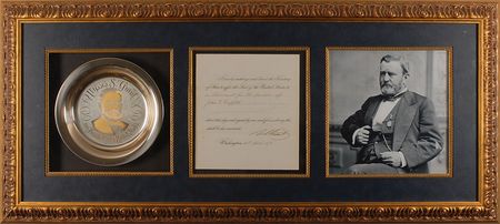 Lot #25 U. S. Grant Signed Document