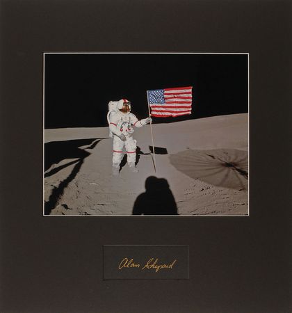Lot #498 Alan Shepard Signature - Image 1