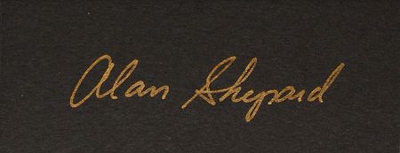 Lot #498 Alan Shepard Signature - Image 2